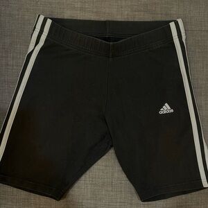 Women’s Adidas Athletic Workout Shorts - Black Size Medium
